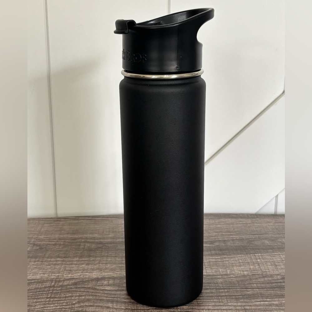 Dutch Bros 20 oz Black Insulated Tumbler with stickers - Picture 5 of 8